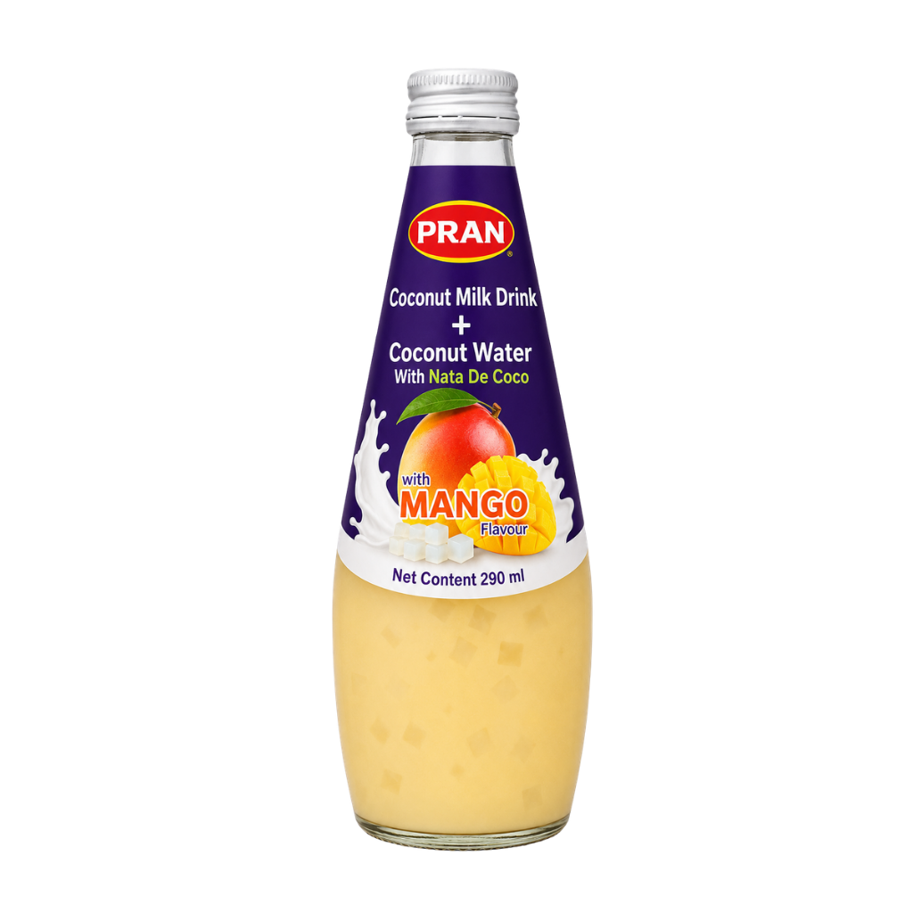 Pran Coconut Milk Drink Mango Flavour 290 ml buy online USA - 1